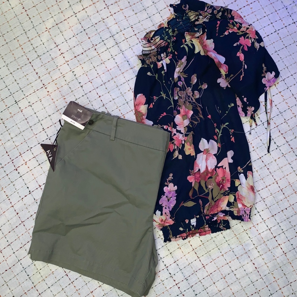 NWT Plus Size Shorts